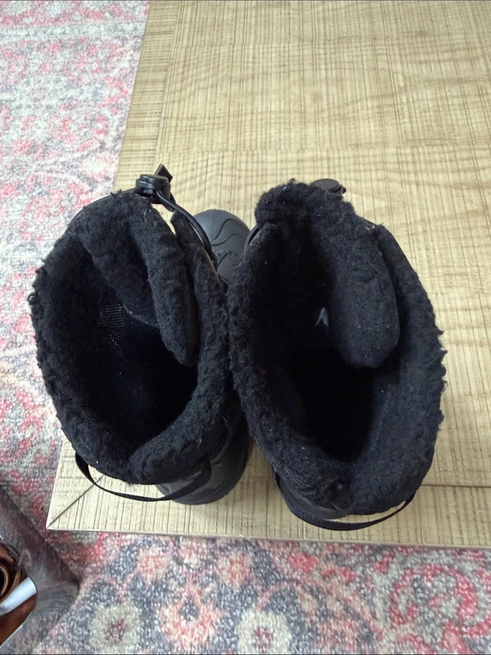 Columbia Kids Black Insulated Waterproof Snow Boots